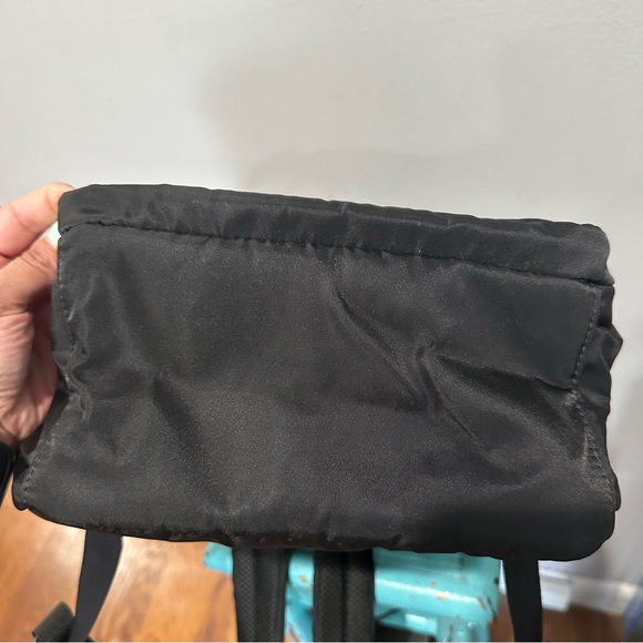 Beside u Black Nylon Backpack RFID Pocket main image 9